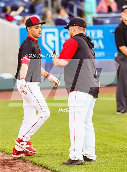 Thumbnail 3 in Pershing County vs Oasis Academy (Greater Nevada Field) photogallery.