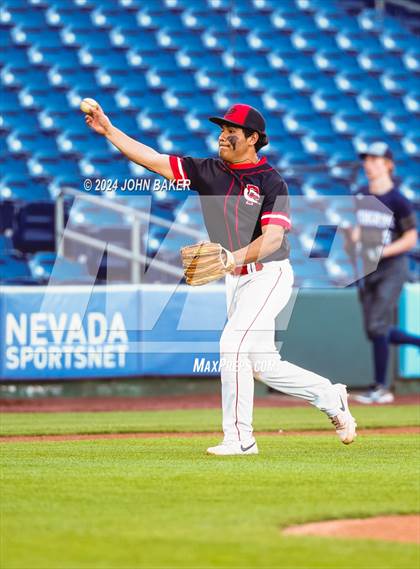 Thumbnail 1 in Pershing County vs Oasis Academy (Greater Nevada Field) photogallery.