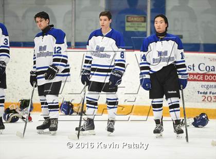 Thumbnail 1 in Stamford/Westhill vs. Hall/Southington (CIAC D3 Quarterfinal) photogallery.