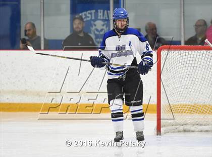 Thumbnail 1 in Stamford/Westhill vs. Hall/Southington (CIAC D3 Quarterfinal) photogallery.