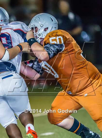 Thumbnail 3 in Alvin JV Orange vs Manvel JV White photogallery.