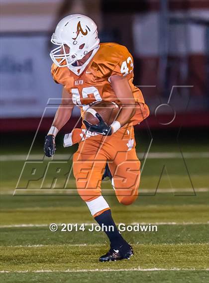 Thumbnail 2 in Alvin JV Orange vs Manvel JV White photogallery.