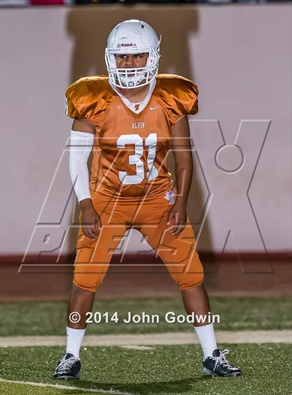 Thumbnail 1 in Alvin JV Orange vs Manvel JV White photogallery.