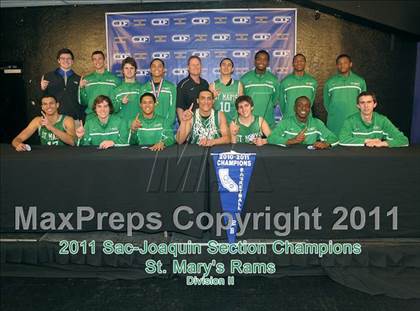 Thumbnail 3 in St. Mary's vs. Antelope (CIF SJS D2 Final) photogallery.