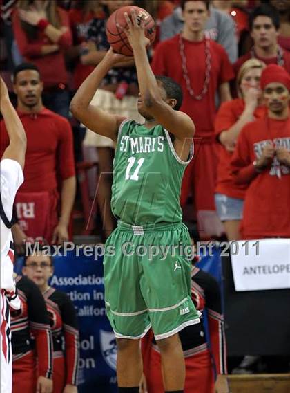 Thumbnail 2 in St. Mary's vs. Antelope (CIF SJS D2 Final) photogallery.