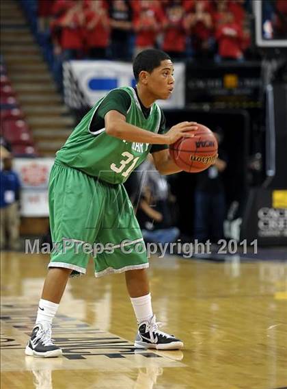 Thumbnail 3 in St. Mary's vs. Antelope (CIF SJS D2 Final) photogallery.