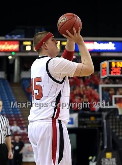 Thumbnail 3 in St. Mary's vs. Antelope (CIF SJS D2 Final) photogallery.