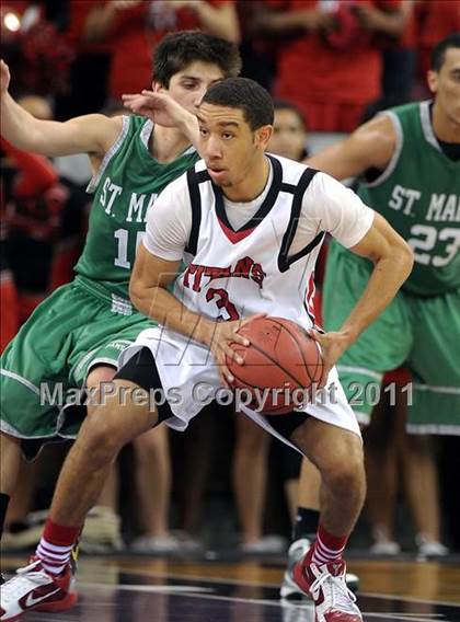 Thumbnail 3 in St. Mary's vs. Antelope (CIF SJS D2 Final) photogallery.