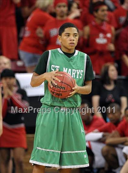 Thumbnail 2 in St. Mary's vs. Antelope (CIF SJS D2 Final) photogallery.