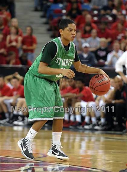 Thumbnail 3 in St. Mary's vs. Antelope (CIF SJS D2 Final) photogallery.