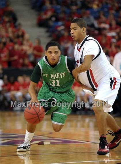 Thumbnail 2 in St. Mary's vs. Antelope (CIF SJS D2 Final) photogallery.