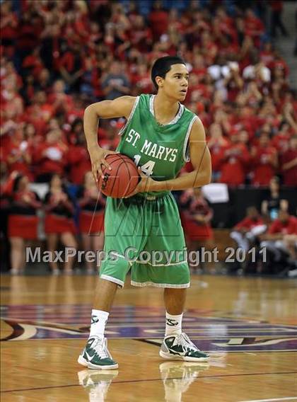 Thumbnail 1 in St. Mary's vs. Antelope (CIF SJS D2 Final) photogallery.