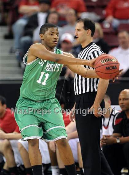 Thumbnail 3 in St. Mary's vs. Antelope (CIF SJS D2 Final) photogallery.