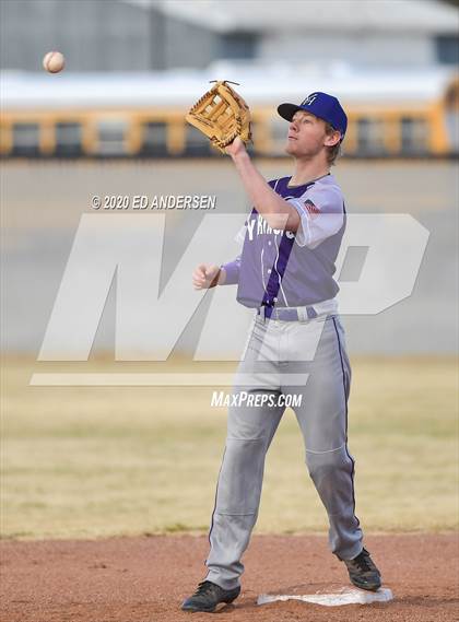 Thumbnail 2 in Yerington vs. Battle Mountain (Yerington Tournament) photogallery.