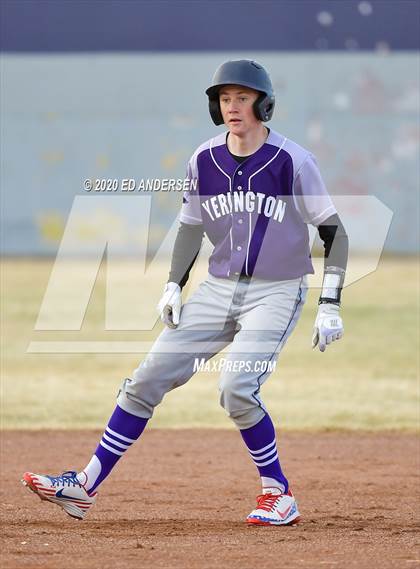 Thumbnail 1 in Yerington vs. Battle Mountain (Yerington Tournament) photogallery.