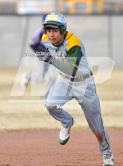 Thumbnail 2 in Yerington vs. Battle Mountain (Yerington Tournament) photogallery.