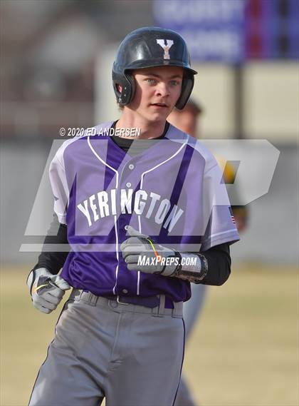 Thumbnail 2 in Yerington vs. Battle Mountain (Yerington Tournament) photogallery.