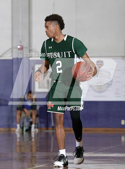 Thumbnail 1 in Strake Jesuit vs. Elliot Christian (St. Hope Elite Classic) photogallery.