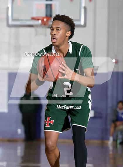 Thumbnail 1 in Strake Jesuit vs. Elliot Christian (St. Hope Elite Classic) photogallery.