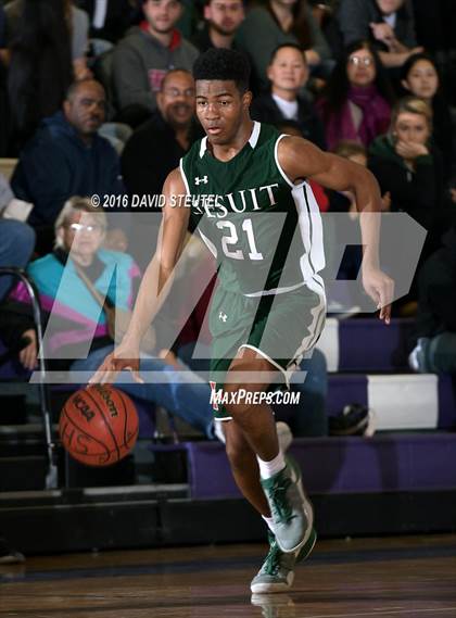 Thumbnail 1 in Strake Jesuit vs. Elliot Christian (St. Hope Elite Classic) photogallery.