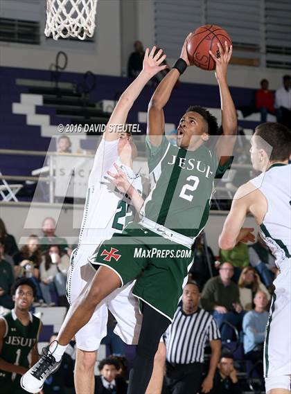 Thumbnail 3 in Strake Jesuit vs. Elliot Christian (St. Hope Elite Classic) photogallery.