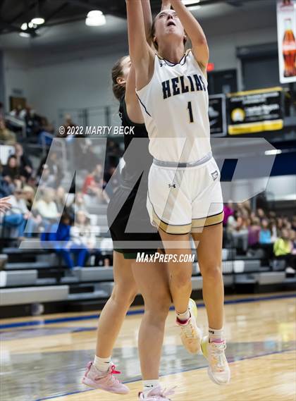 Thumbnail 3 in Staley vs Helias (Jefferson Bank Holiday Hoops) photogallery.