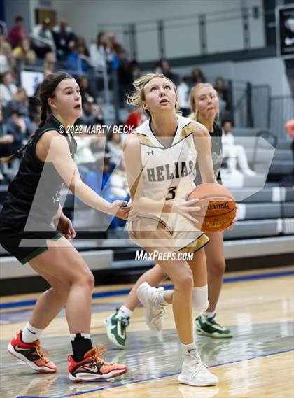 Thumbnail 1 in Staley vs Helias (Jefferson Bank Holiday Hoops) photogallery.