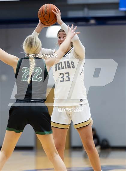 Thumbnail 2 in Staley vs Helias (Jefferson Bank Holiday Hoops) photogallery.