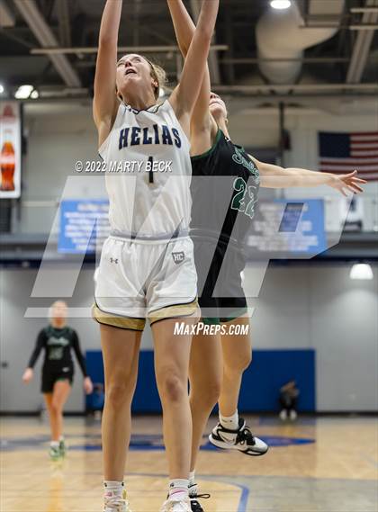 Thumbnail 2 in Staley vs Helias (Jefferson Bank Holiday Hoops) photogallery.