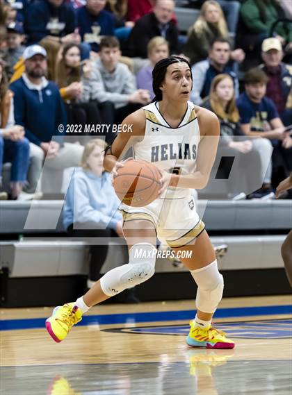 Thumbnail 3 in Staley vs Helias (Jefferson Bank Holiday Hoops) photogallery.