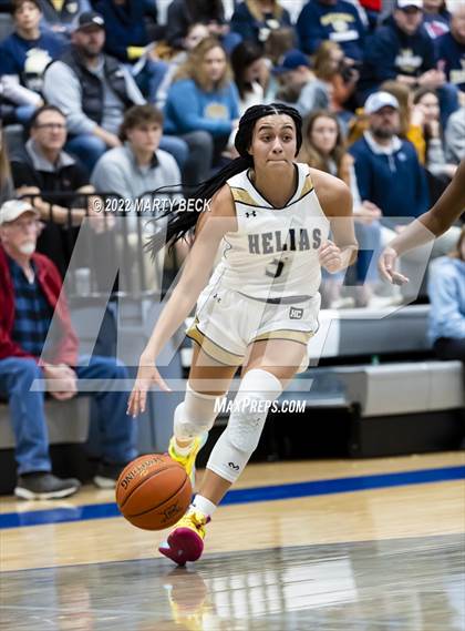 Thumbnail 2 in Staley vs Helias (Jefferson Bank Holiday Hoops) photogallery.