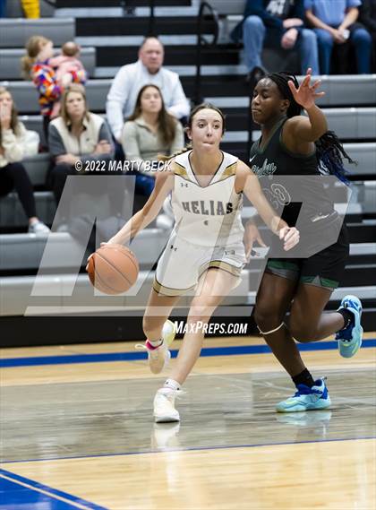 Thumbnail 3 in Staley vs Helias (Jefferson Bank Holiday Hoops) photogallery.