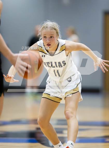 Thumbnail 3 in Staley vs Helias (Jefferson Bank Holiday Hoops) photogallery.