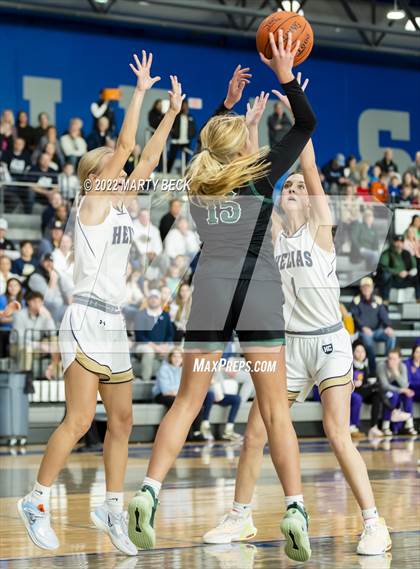 Thumbnail 2 in Staley vs Helias (Jefferson Bank Holiday Hoops) photogallery.