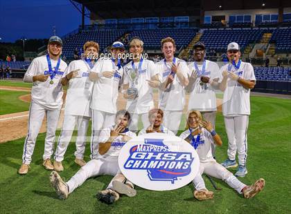 Thumbnail 1 in Mount Paran Christian vs. North Cobb Christian (GHSA 2A Championship) - Game 3 photogallery.