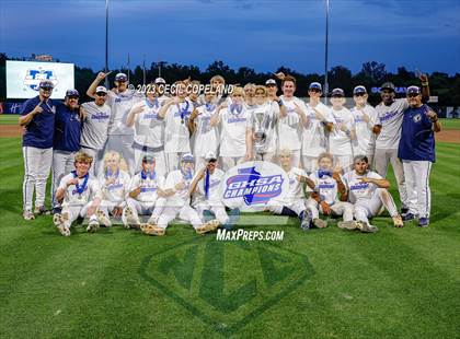 Thumbnail 1 in Mount Paran Christian vs. North Cobb Christian (GHSA 2A Championship) - Game 3 photogallery.