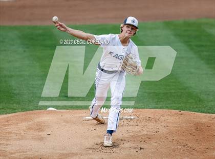Thumbnail 1 in Mount Paran Christian vs. North Cobb Christian (GHSA 2A Championship) - Game 3 photogallery.