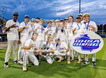 Thumbnail 1 in Mount Paran Christian vs. North Cobb Christian (GHSA 2A Championship) - Game 3 photogallery.