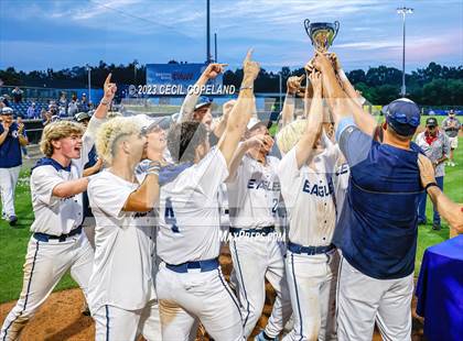 Thumbnail 1 in Mount Paran Christian vs. North Cobb Christian (GHSA 2A Championship) - Game 3 photogallery.