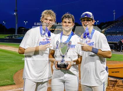 Thumbnail 1 in Mount Paran Christian vs. North Cobb Christian (GHSA 2A Championship) - Game 3 photogallery.