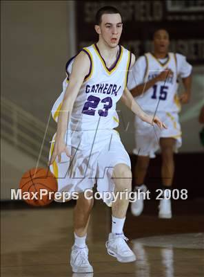 Thumbnail 2 in Cathedral vs Northwest Catholic (Spalding Hoophall Classic) photogallery.