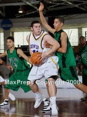 Thumbnail 3 in Cathedral vs Northwest Catholic (Spalding Hoophall Classic) photogallery.