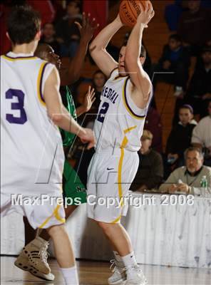 Thumbnail 3 in Cathedral vs Northwest Catholic (Spalding Hoophall Classic) photogallery.