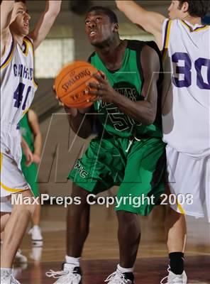 Thumbnail 1 in Cathedral vs Northwest Catholic (Spalding Hoophall Classic) photogallery.