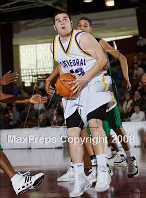 Thumbnail 3 in Cathedral vs Northwest Catholic (Spalding Hoophall Classic) photogallery.
