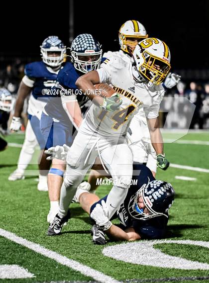 Thumbnail 2 in Simi Valley vs. Loyola (CIF SS Division 3 Semifinal) photogallery.