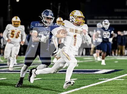 Thumbnail 3 in Simi Valley vs. Loyola (CIF SS Division 3 Semifinal) photogallery.