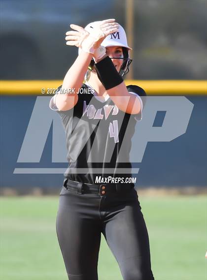 Thumbnail 2 in Desert Mountain vs. Gilbert (Desert Mountain Softball Invitational 2022 - Final)  photogallery.