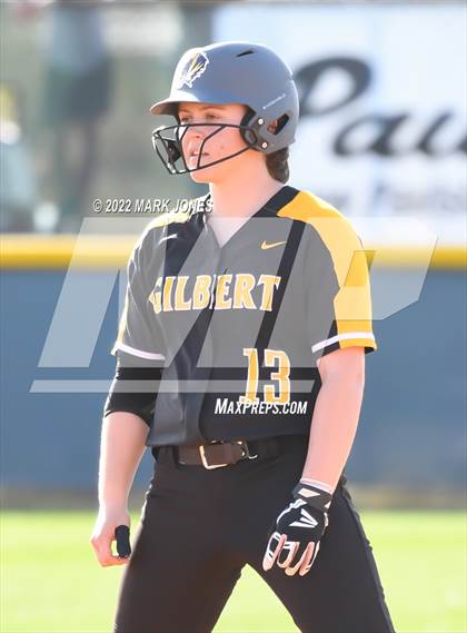 Thumbnail 2 in Desert Mountain vs. Gilbert (Desert Mountain Softball Invitational 2022 - Final)  photogallery.