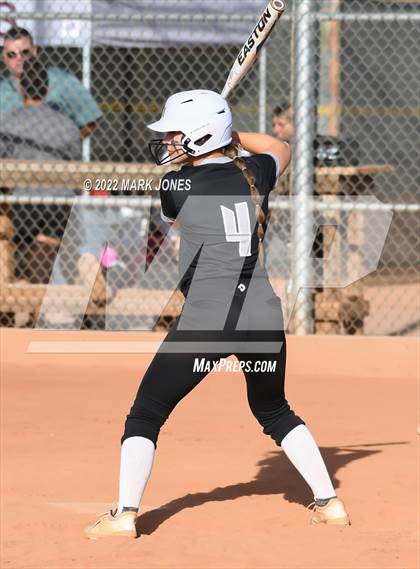 Thumbnail 1 in Desert Mountain vs. Gilbert (Desert Mountain Softball Invitational 2022 - Final)  photogallery.
